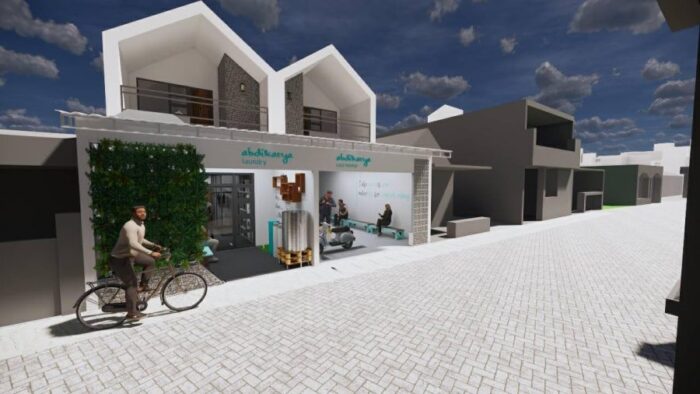 Desain luar laundry dengan dilengkapi IPAL | Humas ITS