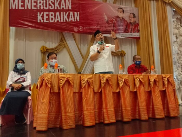 Eri Cahyadi menyampaikan Komitmennya memperbesar BOPDA/ist