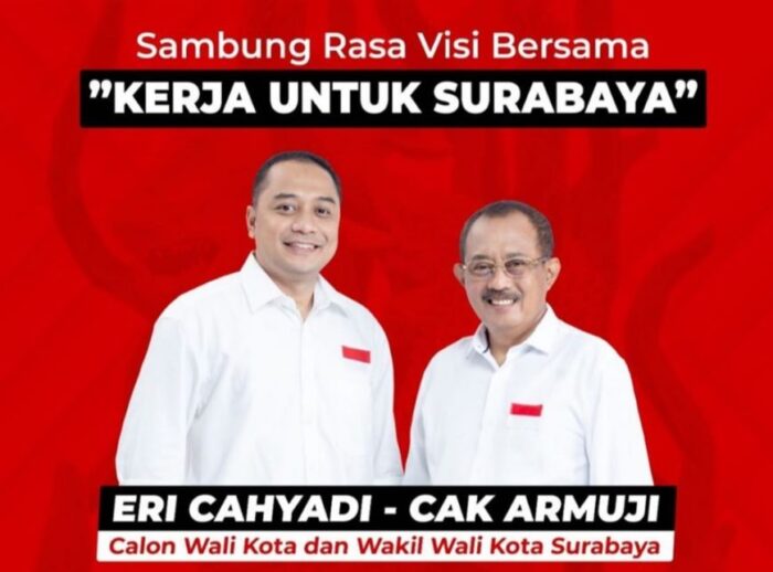 Paslon Eri Cahyadi - Armuji /Ist