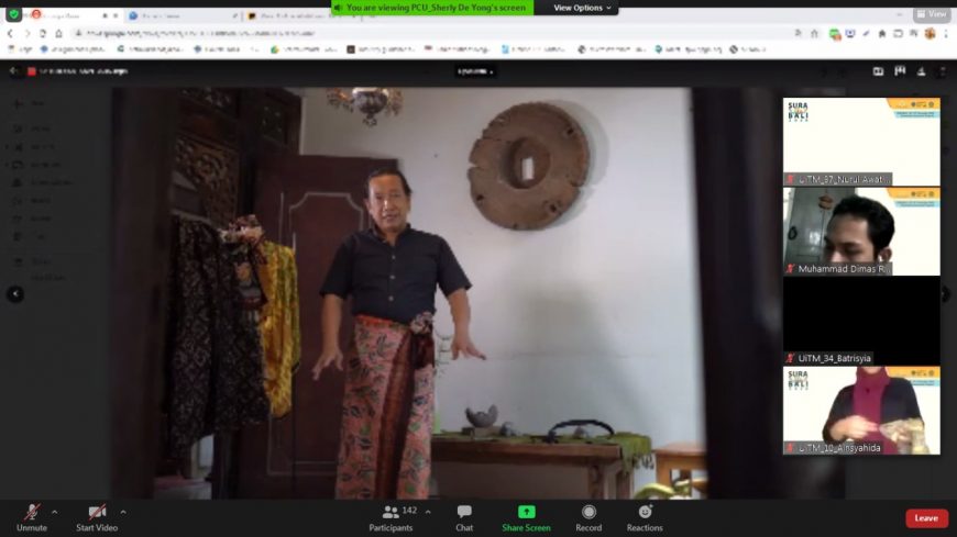 Pembukaan konsorsium Sura-Bali 2020 secara daring di Kampus UK Petra /Ist