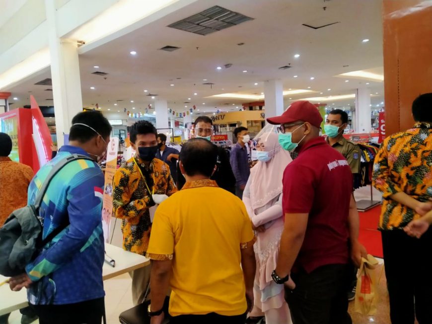 Satgas Percepatan Penanganan Covid-19 Surabaya menghentikan kegiatan Job Matching yang diadakan SMKN 10 Surabaya /Ist