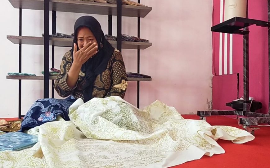 Fitria Anggraeni Lestari, Ketua UKM Batik Jarak Arum /Ist