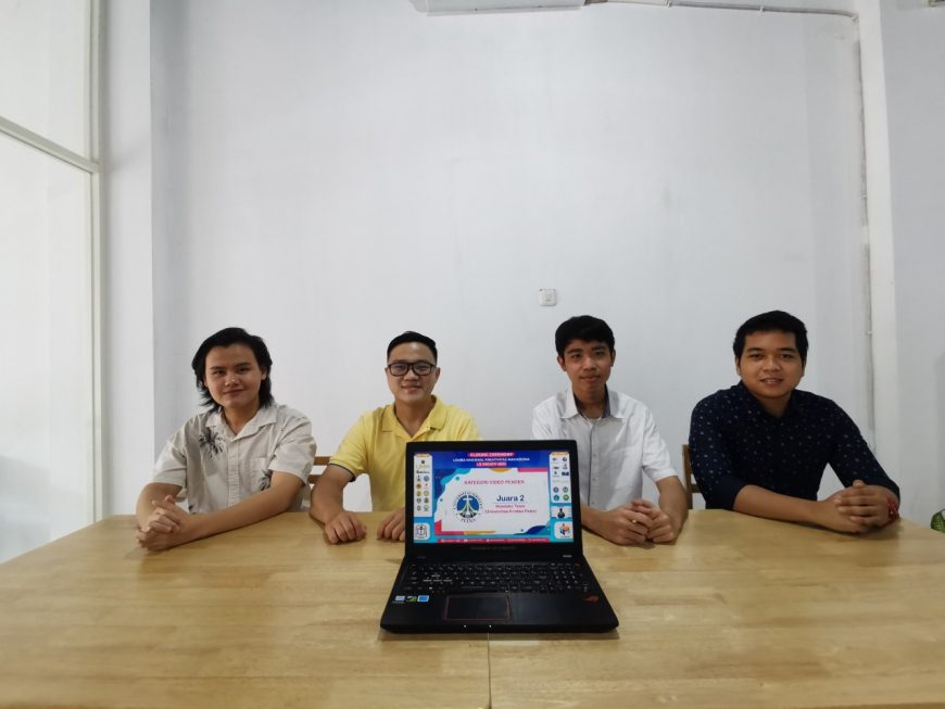 Mahasiswa UK Petra penggagas Aplication Monitoring System (AMS) /Ist