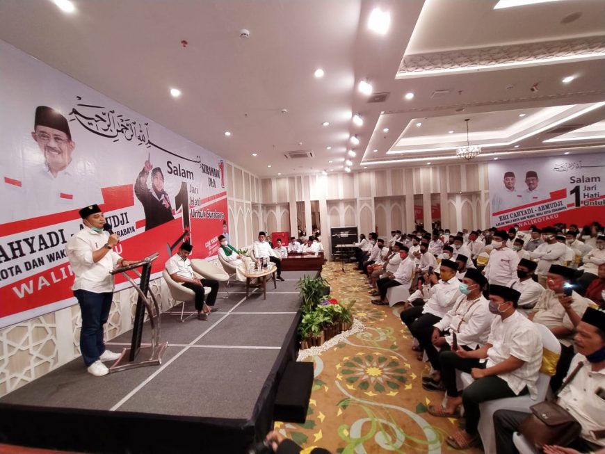 Tim Suramadu saat bertemu Eri Cahyadi/ist