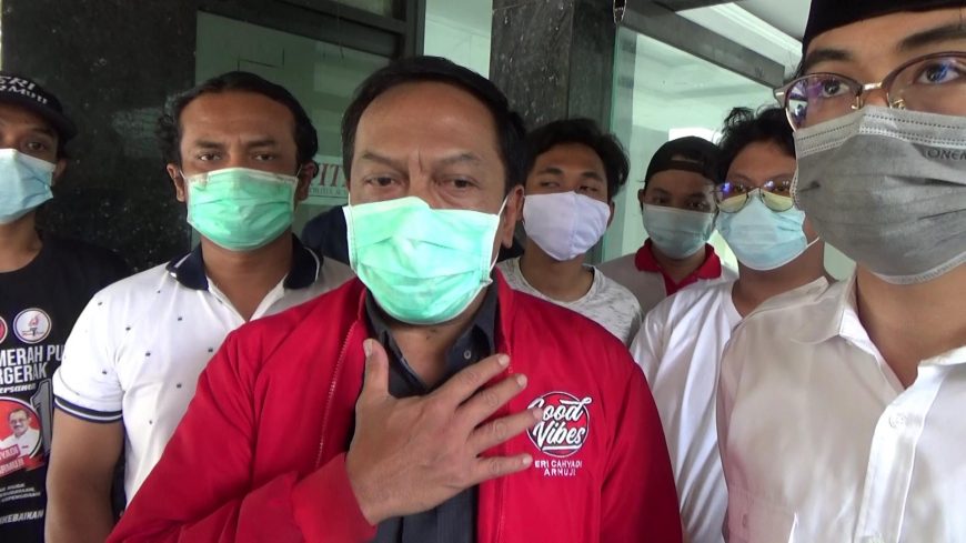 PDIP saat lapor polisi/ist