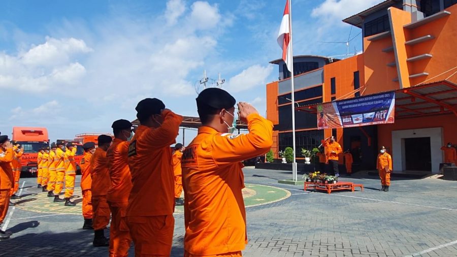 Apel kesiapsiagaan SAR Surabaya /Ist