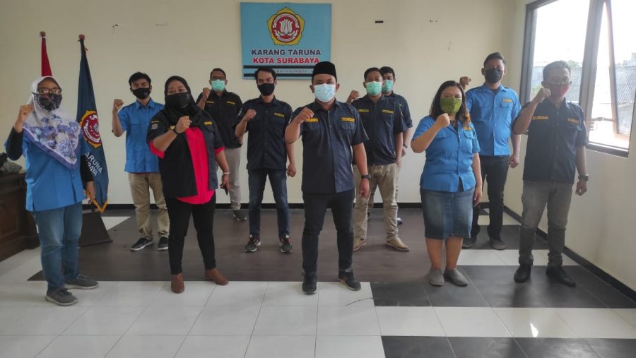 Syukuran berlangsung di Kantor Sekretariat Karang Taruna Kota Surabaya /Ist