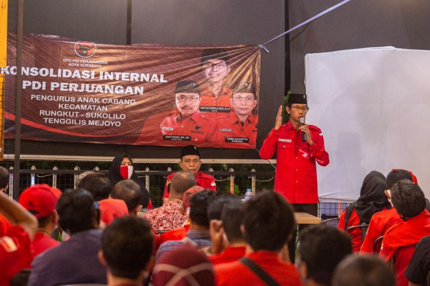 Ketua DPC PDIP Surabaya Adi Sutarwijono/ist