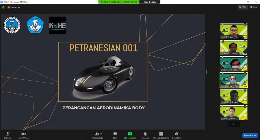 Desain perancangan aerodinamika body /Ist