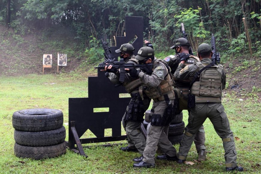 Latihan tembak reaksi Yontaifib 2 Mar /dok. Dispen Kormar