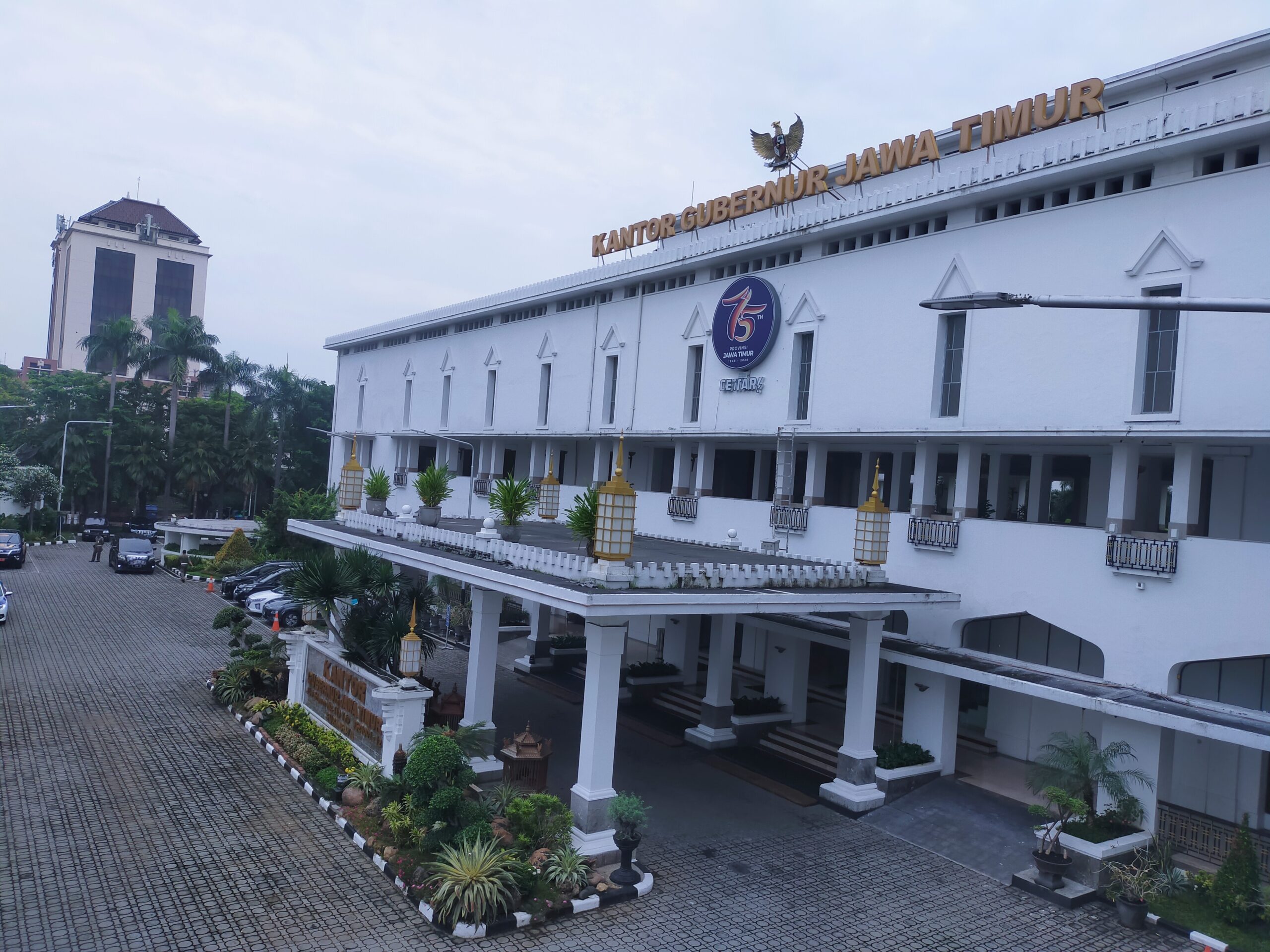 Kantor Gubernur Jatim, Jalan Pahlawan No. 110 Surabaya /foto: Bicara Surabaya