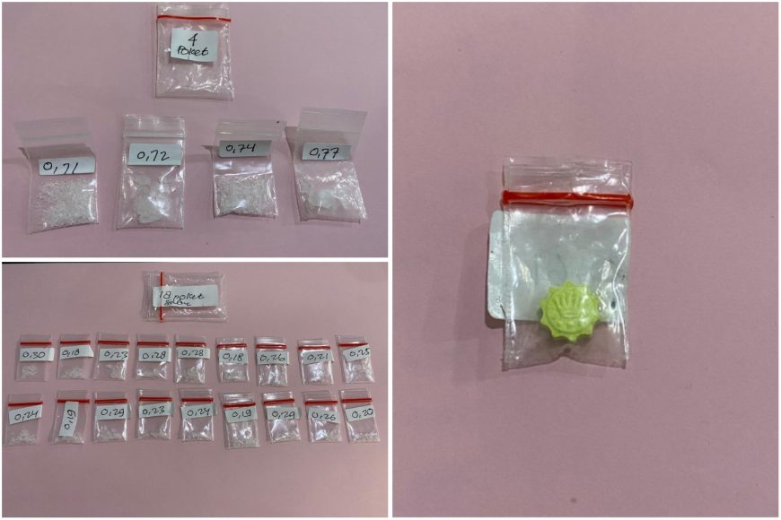 Sejumlah barang bukti narkoba yang berhasil diamankan dari kedua tersangka /Ist