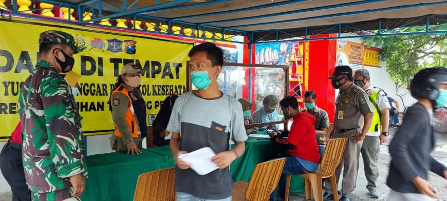 Operasi prokes dan pemberlakuan denda/ist