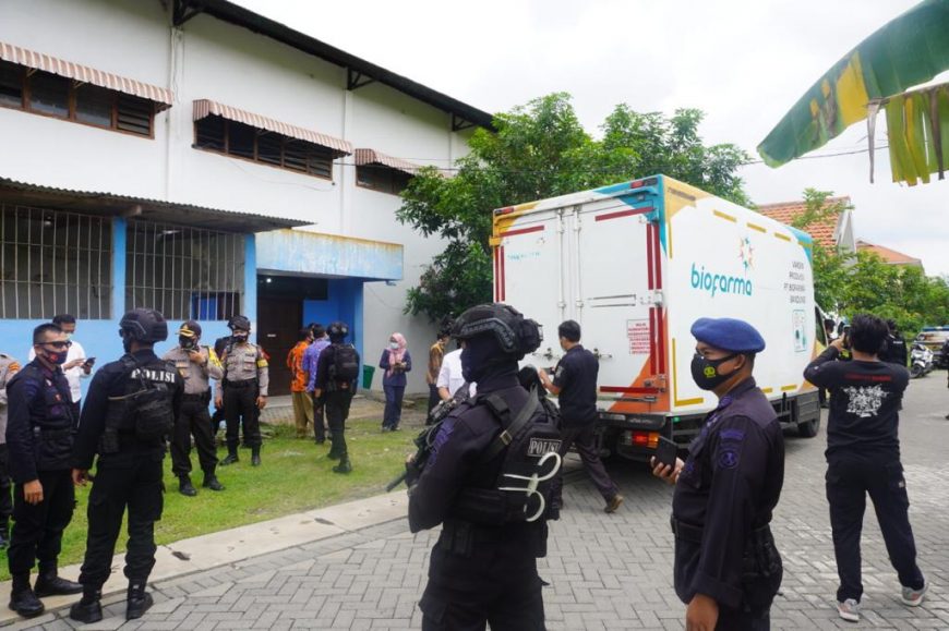 Kedatangan vaksin di Jatim/ist
