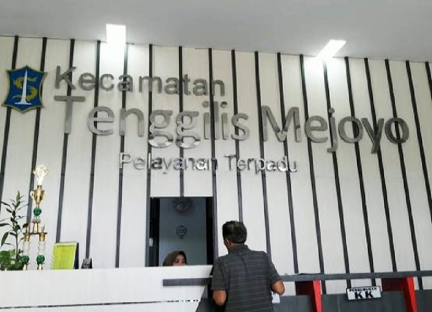 Ilustrasi: Pelayanan di Kantor Kecamatan Tenggilis Mejoyo, Surabaya /net