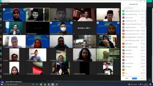 Webinar Nasional via daring yang digelar oleh PMII Rayon Dakwah Dan Komunikasi Komisariat UIN Sunan Ampel Cabang Surabaya, Rabu (29/7/2021).