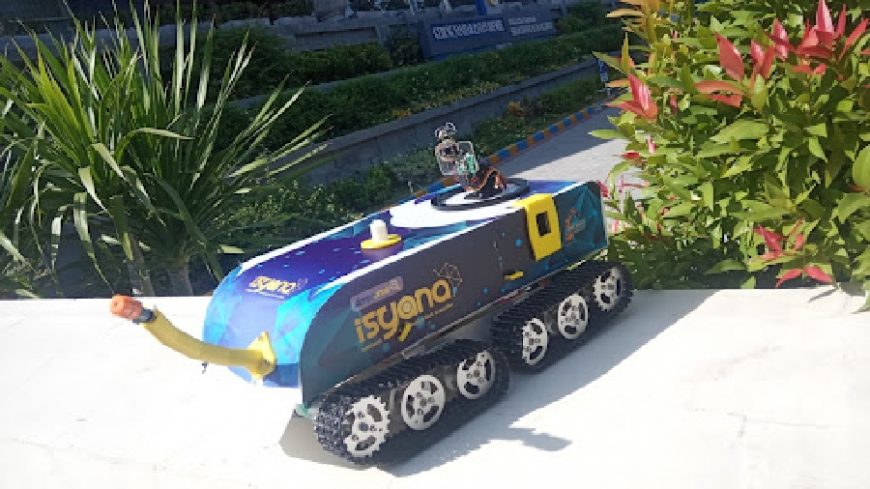 Airds Isyana Mobile Robot, salah satu inovasi Unair /dok. Humas Unair