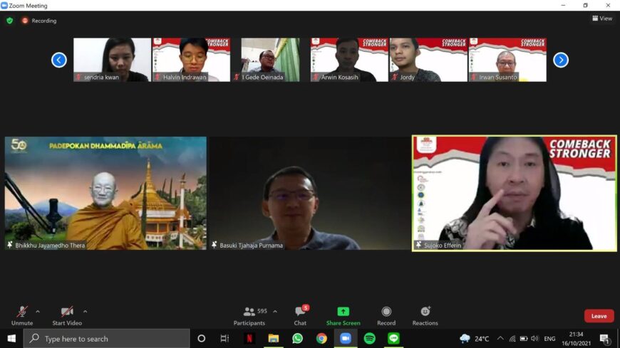 Webinar Sarasehan Kebangsaan Comeback Stronger /Bicara Surabaya