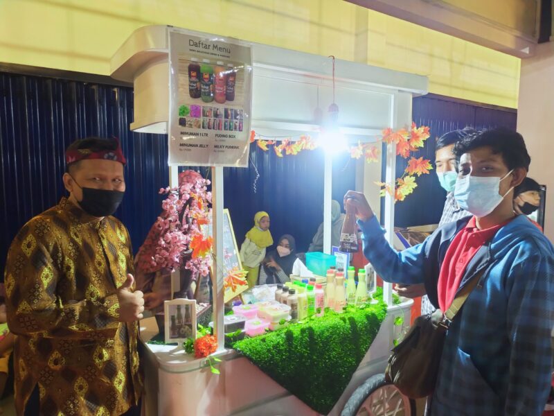 Suguhan salah satu kuliner UMKM di Jalan Tunjungan /Bicara Surabaya