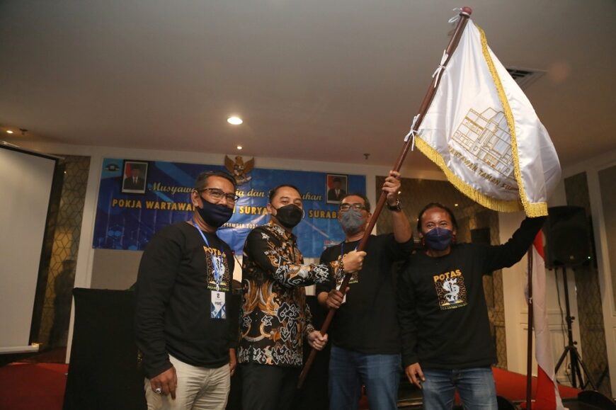 Musyawarah Kerja dan pengukuhan Pokja Wartawan Taman Surya Surabaya /Bicara Surabaya