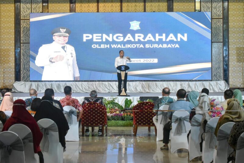 Wali Kota Eri saat memberikan pengarahan/istimewa