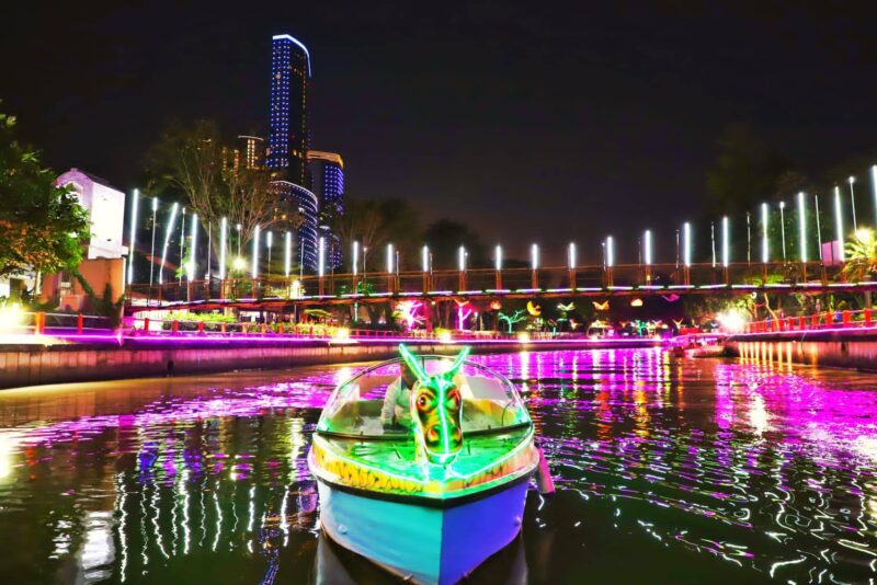 Perahu wisata air kalimas Surabaya /dok. Diskominfo Surabaya