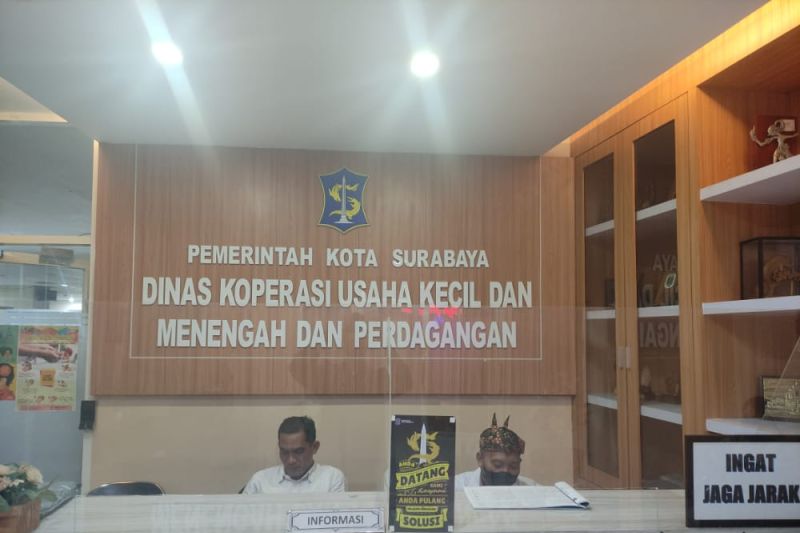 Kantor Dinkopdag Kota Surabaya /Ist