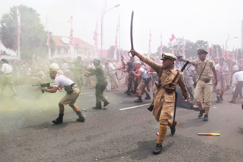 Teatrikal Parade Surabaya Juang/Dok.Diskominfo