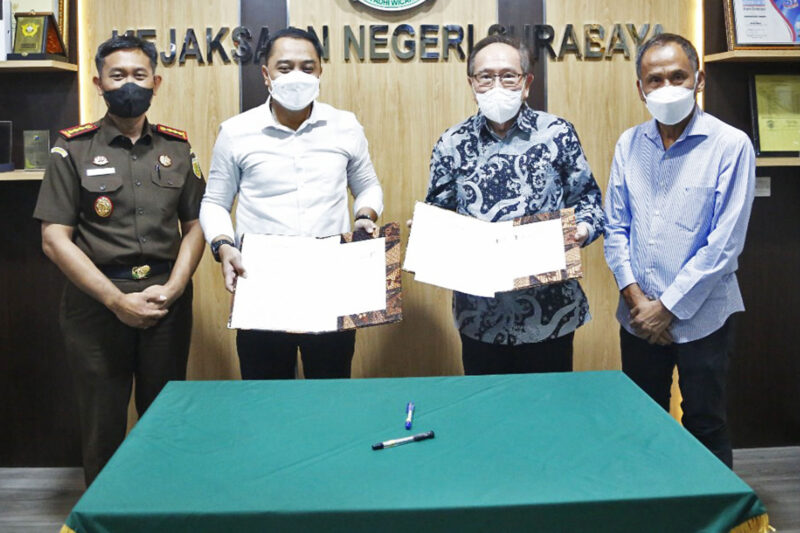 Dok. Serah terima aset di Kejaksaan Negeri (Kejari) Surabaya /Istimewa