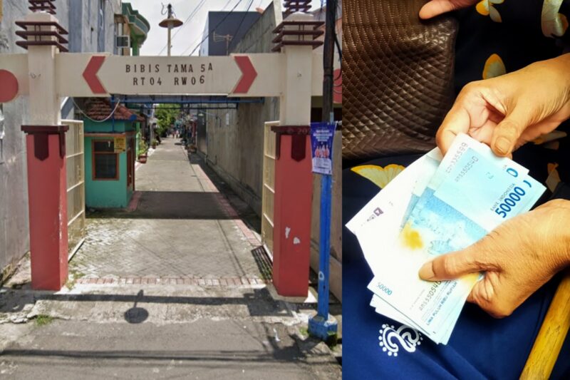 Foto Ilustrasi: Penyaluran BLT UMKM dan Jalan Bibis Tama, Manukan Wetan, Kecamatan Tandes Surabaya /Bicara Surabaya