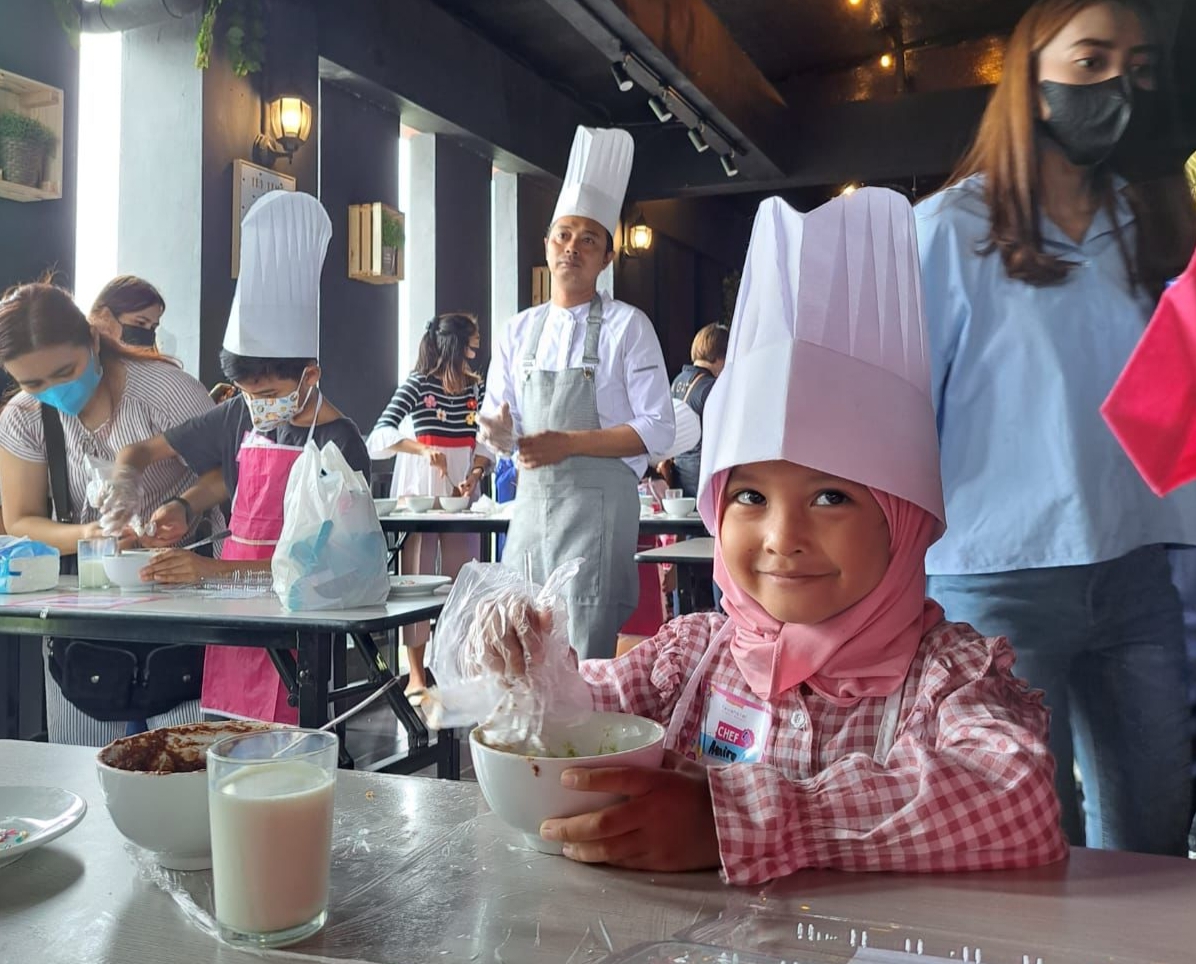 Fathin Amiratul Ummah, juara 3 Kids Cooking Class di Favehotel Rungkut Surabaya/dok.bicarasurabaya.com