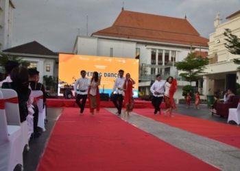 Grand Opening Pemilihan Duta Wisata Cak dan Ning Surabaya 2023 /Istimewa