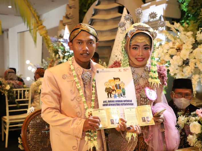 Dok. Program nikah massal Pemkot Surabaya, Selasa (30/8/2022) /Istimewa