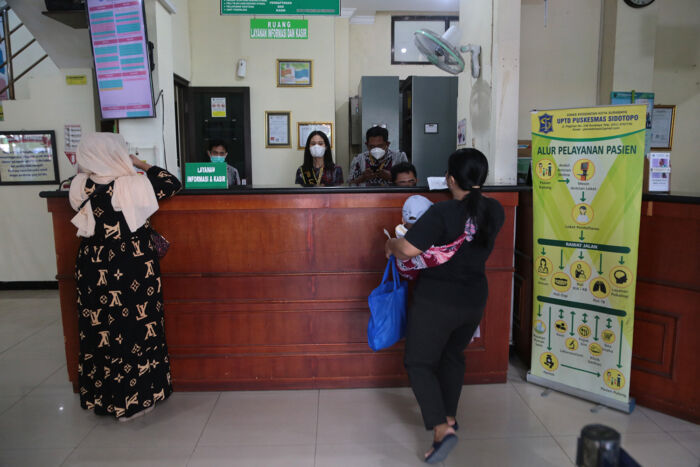 Salah satu pelayanan Puskemas di Kota Surabaya /Istimewa