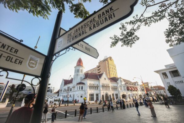 Kawasan Kota Lama zona Eropa di Jalan Rajawali, Krembangan, Surabaya | (Foto: Pemkot Surabaya)