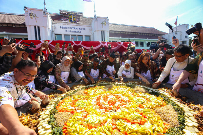 Festival Rujak Uleg di HJKS ke-731/Dok.Diskominfo Surabaya
