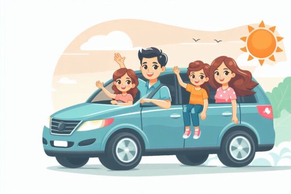 Ilustrasi mudik lebaran 2025 (BS02: Bicara Surabaya)