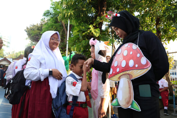 Pelaksanaan MPLS di SDN Kaliasin/dok.Diskominfo Surabaya