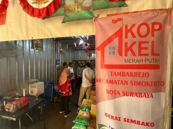 Salah satu koperasi yang disiapkan untuk koperasi merah putih/dok.bicarasurabaya.com
