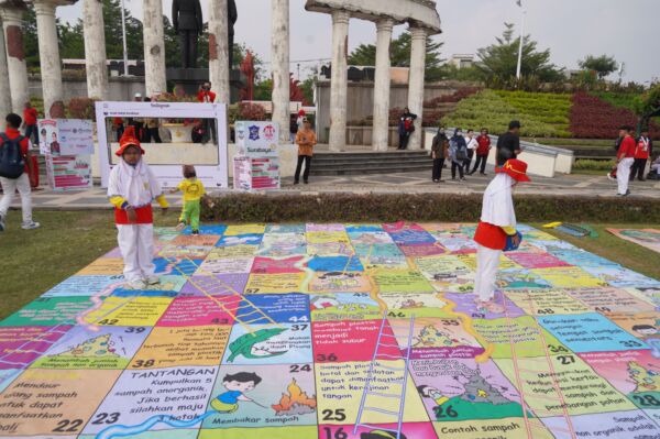 Permainan saat peringatan Hari Anak Nasional/dok.Diskominfo Surabaya
