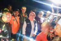 Bupati Lumajang, Indah Amperawati,saat memberikan imbauan kepada masyarakat terkait status aktif Gunung Semeru (Foto: Dokumentasi Kominfo Lumajang)