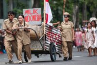 Parade Surabaya Juang 2025 Mengusung tema "Surabaya Epic”, Minggu (2/11/2025). (Ist/Bs)