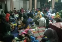 Warga mengungsi pasca Semeru Erupsi (Foto: Istimewa/BS)