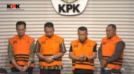 Mantan Bupati Ponorogo dan tiga tersangka lainnya (Foto: Dok-Ist/BS)