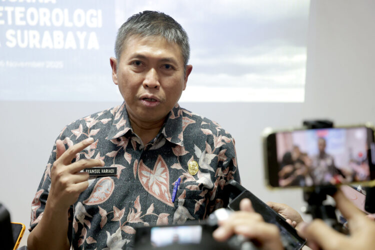 Kepala Dinas Sumber Daya Air dan Bina Marga (DSDABM) Surabaya, Syamsul Hariadi. (Foto: Humas Pemkot/BS)