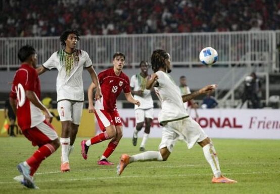 Pertandingan Persahabatan Indonesia vs Mali. (Foto: Istimewa/BS)