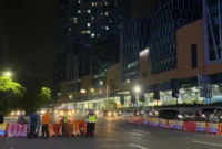 Foto: Dok penyekatan malam Tahun Baru 2025