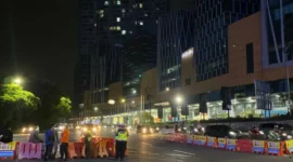 Foto: Dok penyekatan malam Tahun Baru 2025