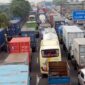 (Foto: Ilustrasi antrean truk di Jalan Tol-Ist/bs)