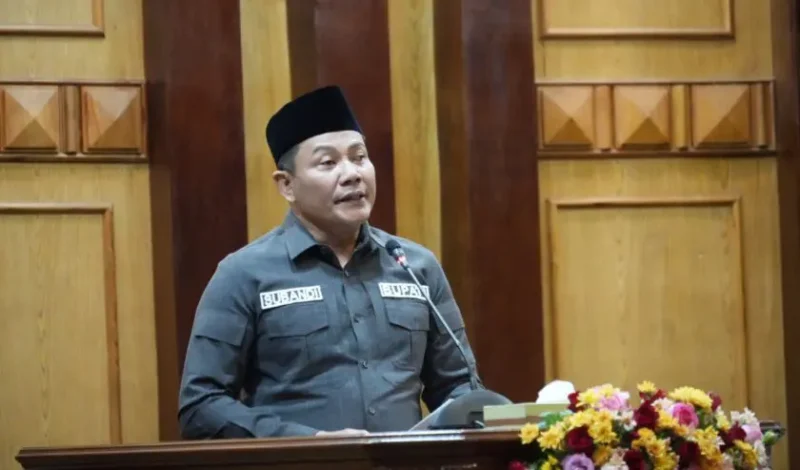 Bupati Subandi membantah lakukakn penipuan uang investasi properti. (Foto: Dok-Istiimewa)